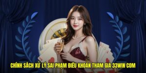 Chính sách xử lý sai phạm điều khoản tham gia 33win com